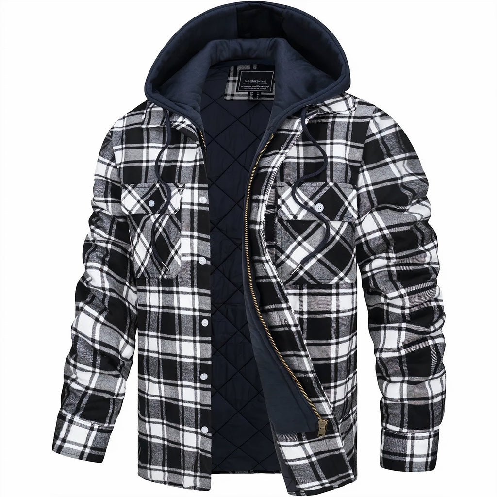 Explorer Flanell Winterjacke – Warm und Strapazierfähig für Outdoor-Abenteuer