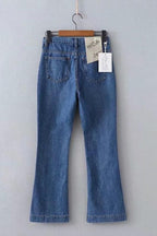 High-Waist Schlaghose – Hellblau