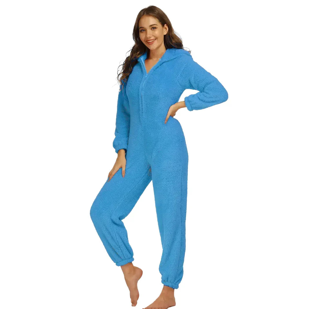 Flauschiger Winter-Overall – Herrlich Warm & Behaglich