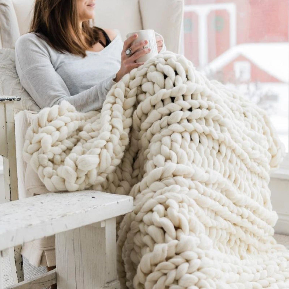 WinterWarm Wollstrickset – Knusprig und Behaglich