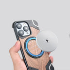 Hölzernes MagSafe-Handycase – Schutz- sowie Funktionsdesign