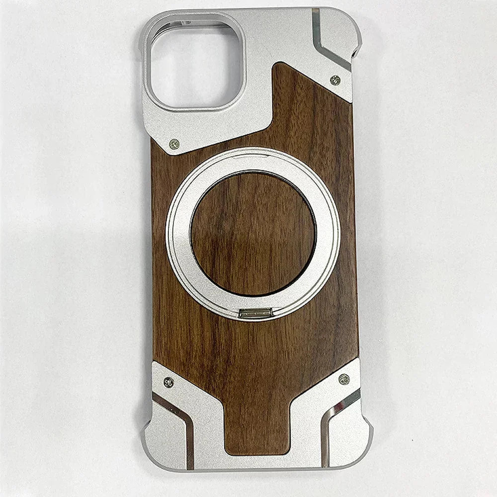 Hölzernes MagSafe-Handycase – Schutz- sowie Funktionsdesign