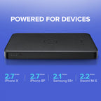 Drahtloses Schnelllade-Powerbank: 10.000mAh Dual-Ausgang